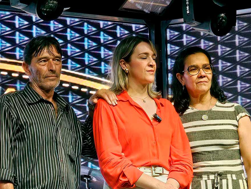 Elecir, Fernanda e Lucia